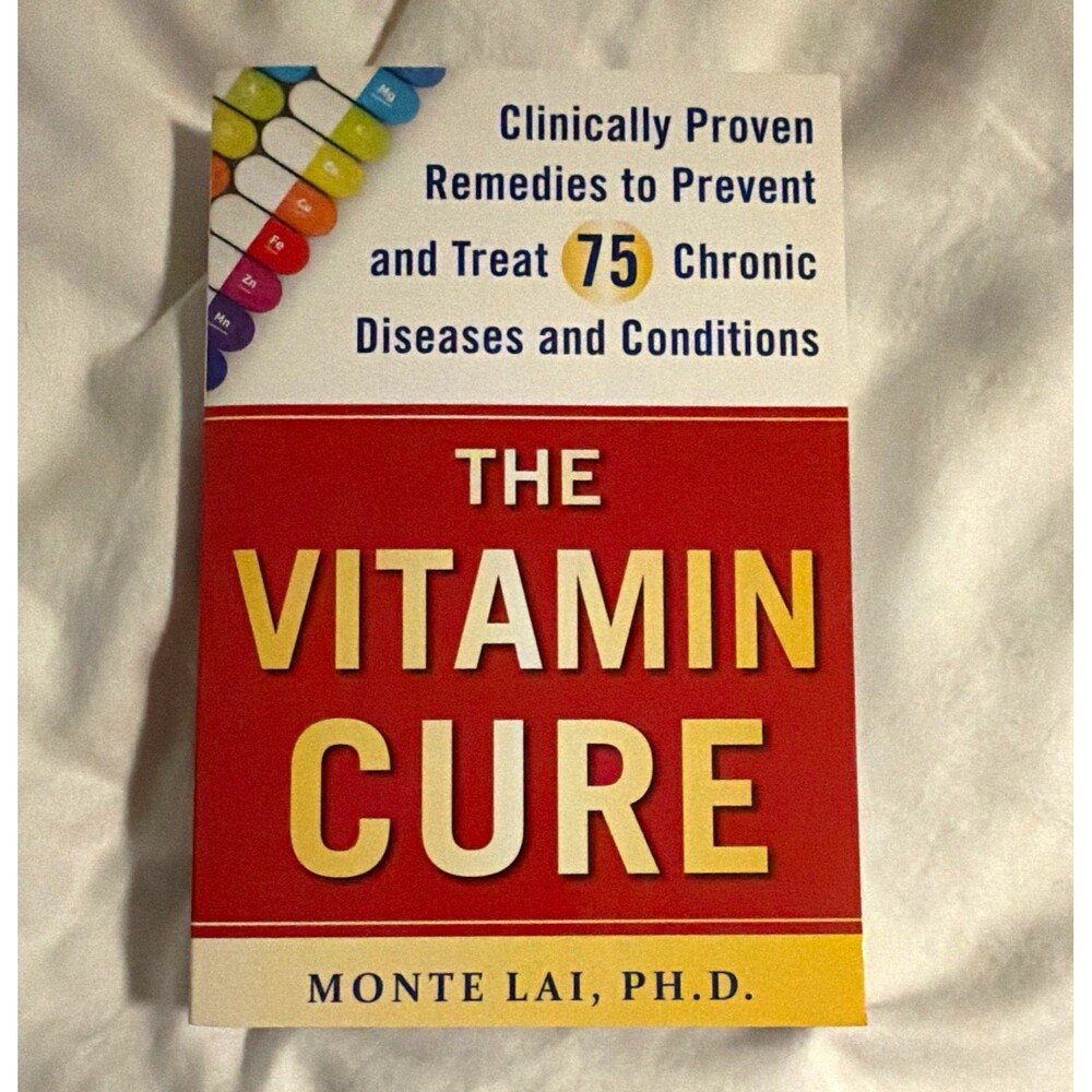 The Vitamin Cure by Monte Lai Paperback Nonfiction Health Vitamins English
